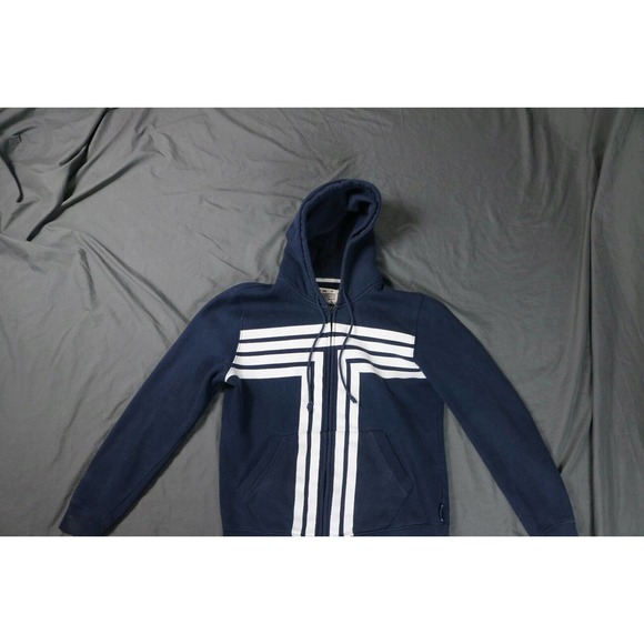 Tory Burch Navy and White Hoodie - Picture 2 of 6